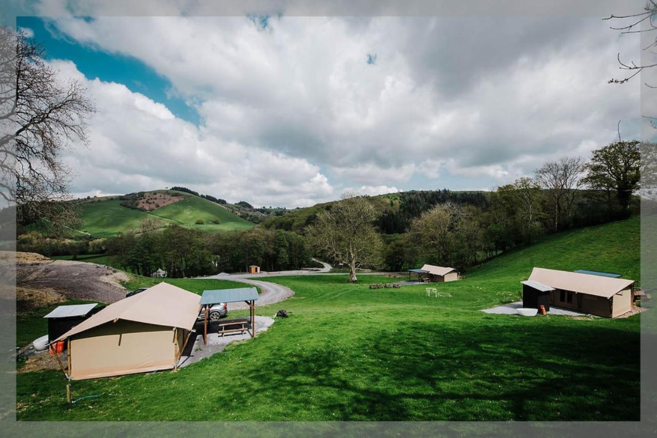 Hotel Ty Llewelyn Glamping & Camping Llanidloes Exterior foto